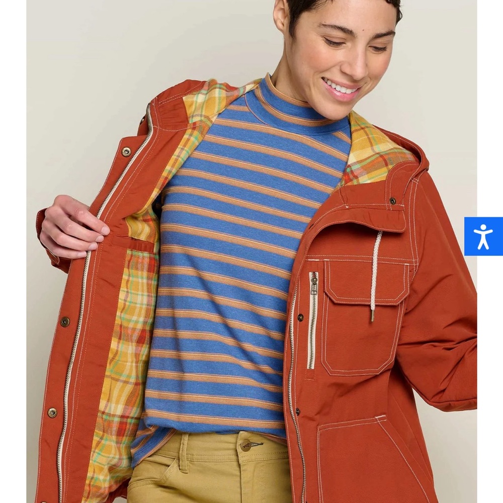 Toad&CO Ruckus Parka. Color:Cinnamon.